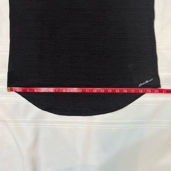 Eddie Bauer Tee Women’s Trail Performance Scoop Neck Tee Sz M Black NWT - Picture 12 of 13